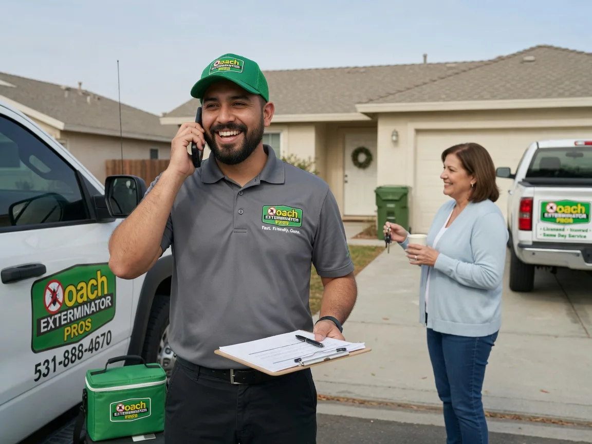 Pest Control Roach Exterminator New Vienna, OH FAQs